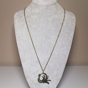 Peacock Necklace